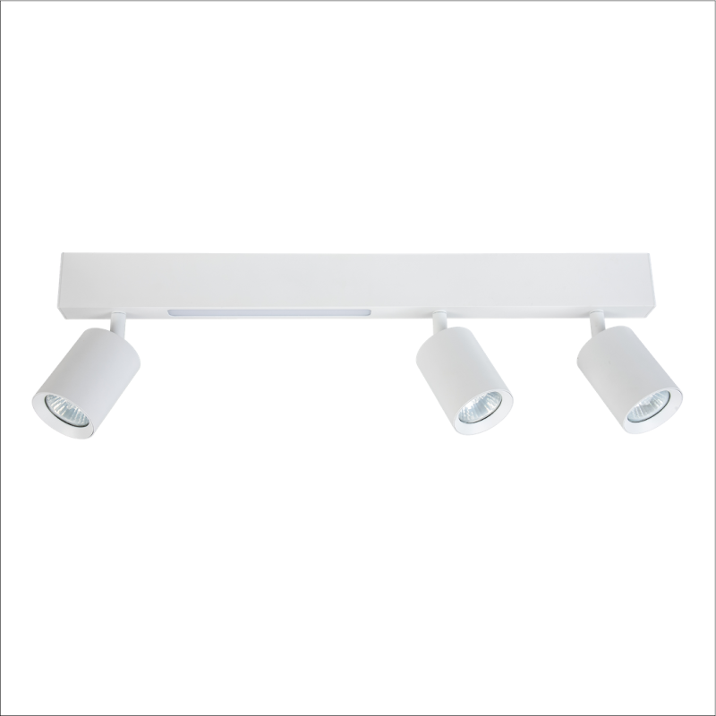 Deckenleuchte Magnet 9W+3xGU10 3000/4000K Weiß Deckenleuchte Magnet 9W+3xGU10 3000/4000K Weiß