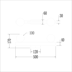 Deckenleuchte Magnet 13W+2xG9 3000/4000K Weiß Deckenleuchte Magnet 13W+2xG9 3000/4000K Weiß