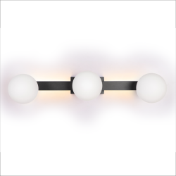 Deckenleuchte Magnet 9W+3xG9 3000/4000K Schwarz Deckenleuchte Magnet 9W+3xG9 3000/4000K Schwarz