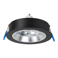 Redondo Black Recessed Fixture 1xAR111 GU10 Redondo Black Recessed Fixture 1xAR111 GU10