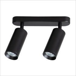 Mica Spot Black Fixture 2xGU10 Mica Spot Black Fixture 2xGU10