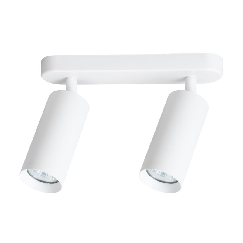 Mica Spot White Fixture 2xGU10 Mica Spot White Fixture 2xGU10