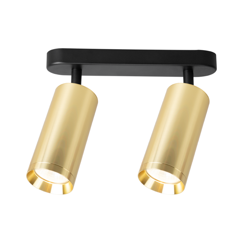 Mica Spot Golden Fixture 2xGU10 Mica Spot Golden Fixture 2xGU10