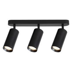 Mica Spot Black Fixture 3xGU10 Mica Spot Black Fixture 3xGU10