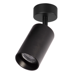 Pipe Spot Black Fixture 1xGU10
