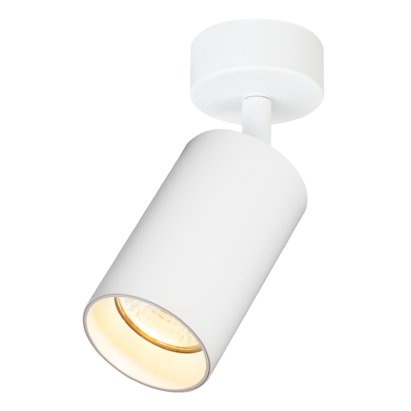Pipe Spot White Fixture 1xGU10 Pipe Spot White Fixture 1xGU10