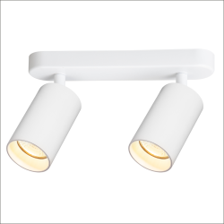 Pipe Spot White Fixture 2xGU10 Pipe Spot White Fixture 2xGU10