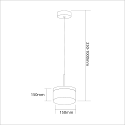 ELEGANCE 9W LED Pendant Lamp ELEGANCE 9W LED Pendant Lamp