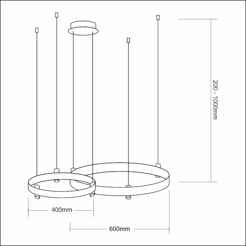 Hängeleuchte ELEGANCE 72W LED Hängeleuchte ELEGANCE 72W LED