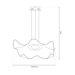 Hängelampe LARGO 16W LED Hängelampe LARGO 16W LED