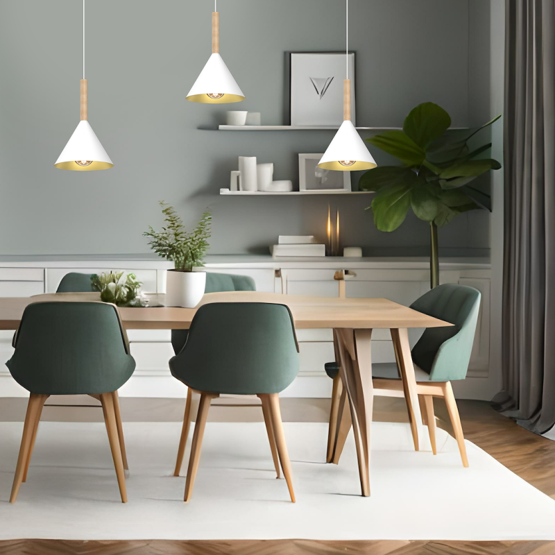 Lampa wisząca Peru Biały 1xE27 Lampa wisząca Peru Biały 1xE27