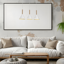 Lampa wisząca PERU WHITE 3xE27 Lampa wisząca PERU WHITE 3xE27