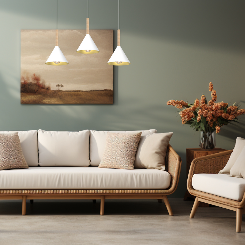 Lampa wisząca PERU WHITE 3xE27 Lampa wisząca PERU WHITE 3xE27