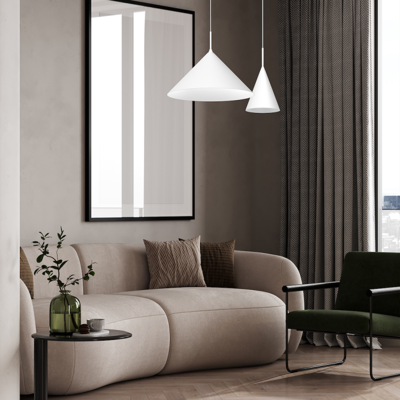 Lampa wisząca Capital Biały Ø46cm 1xGX53 Lampa wisząca Capital Biały Ø46cm 1xGX53