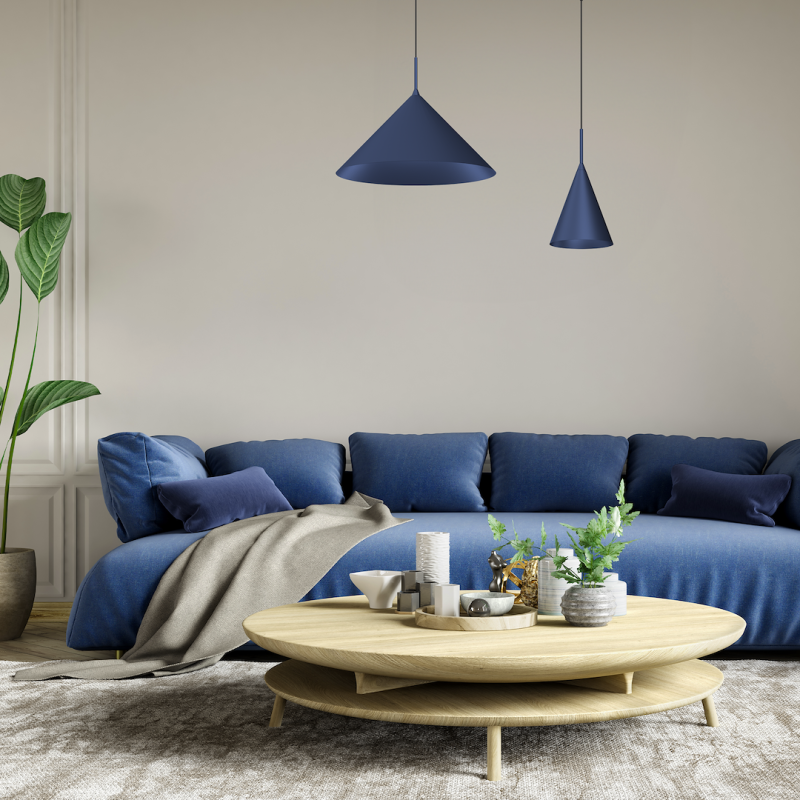 Підвісна лампа CAPITAL NAVY BLUE Ø46cm 1xGX53 Підвісна лампа CAPITAL NAVY BLUE Ø46cm 1xGX53