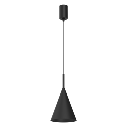 Hängelampe CAPITAL SCHWARZ Ø17cm 1xGX53