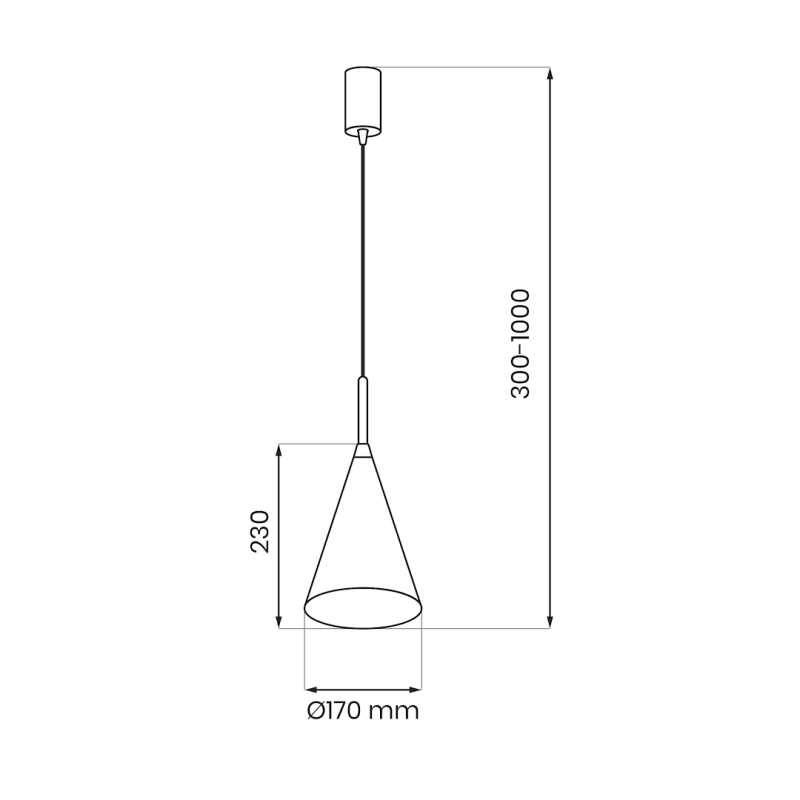 CAPITAL ROSE GOLD Hanging Lamp Ø17cm 1xGX53 CAPITAL ROSE GOLD Hanging Lamp Ø17cm 1xGX53