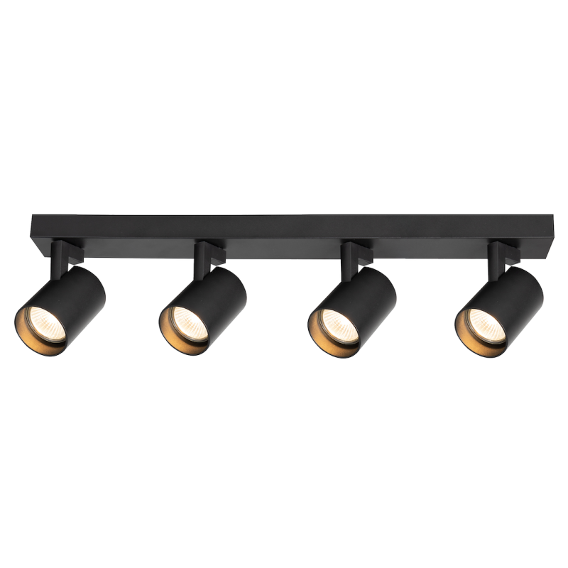 Volf Spot Black Fixture 4xGU10 Volf Spot Black Fixture 4xGU10