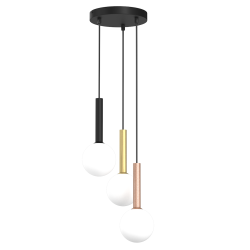 Lámpara colgante PLAY BLACK 3xG9