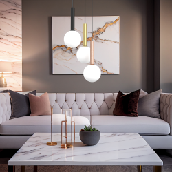 PLAY BLACK pendant lamp 3xG9 PLAY BLACK pendant lamp 3xG9