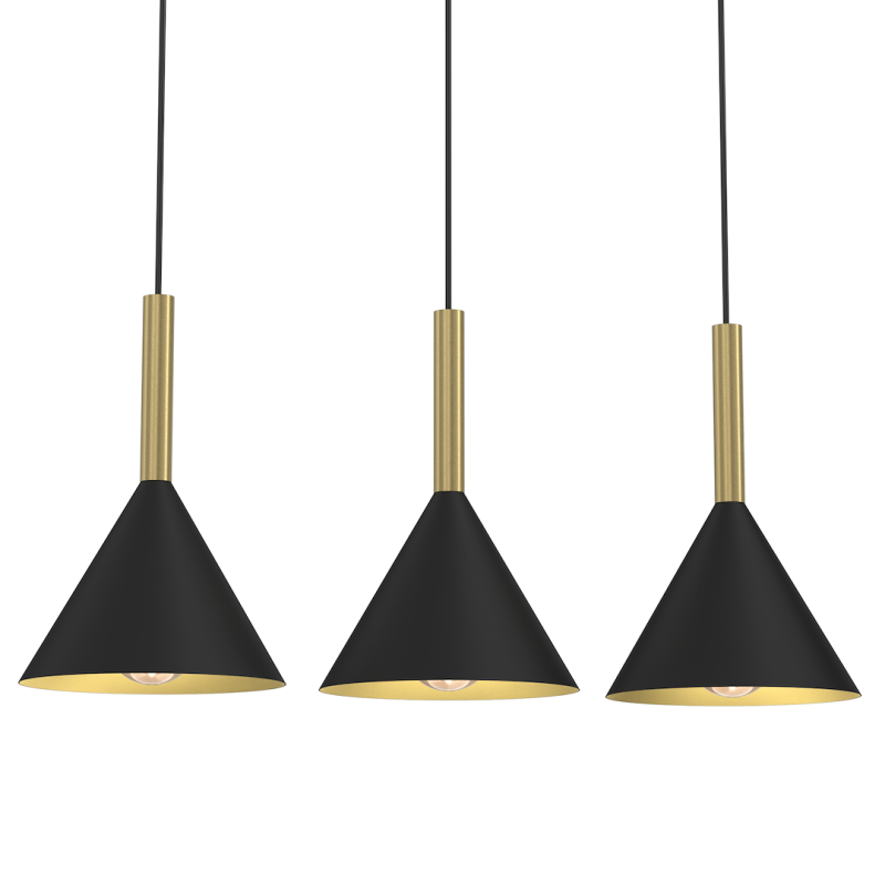 Hängelampe PERU BLACK 3xE27 Hängelampe PERU BLACK 3xE27