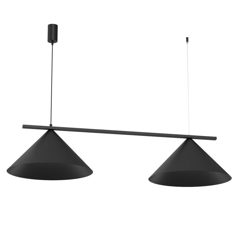 Hängelampe CAPITAL SCHWARZ 2XGX53
