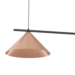 CAPITAL BLACK-COPPER Pendant Lamp 2XGX53 CAPITAL BLACK-COPPER Pendant Lamp 2XGX53