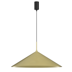 Lámpara colgante CAPITAL DORADO 1XGX53