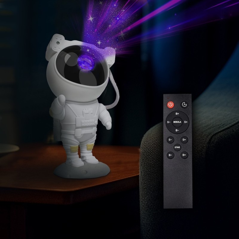 Astronauta Projektor Gwiazd Nieba Led Astronauta Projektor Gwiazd Nieba Led