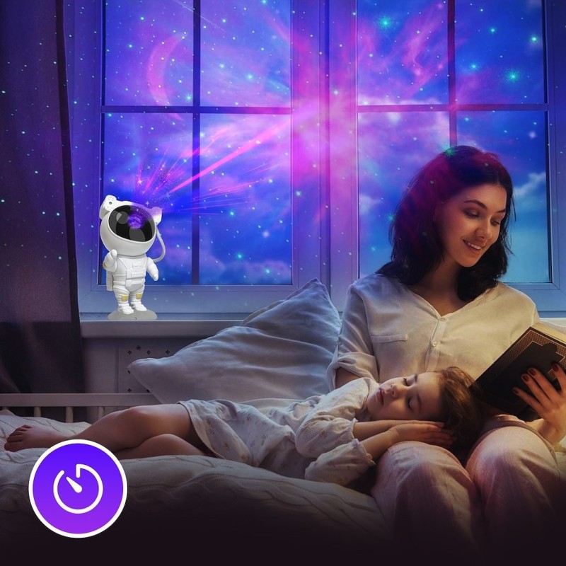 Astronauta Projektor Gwiazd Nieba Led Astronauta Projektor Gwiazd Nieba Led