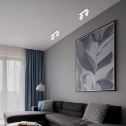 Hero Spot White Fixture 2xGU10 Hero Spot White Fixture 2xGU10