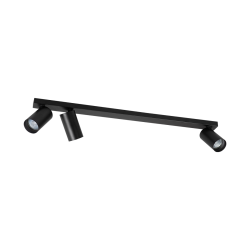 Hero Spot Black Fixture 3xGU10