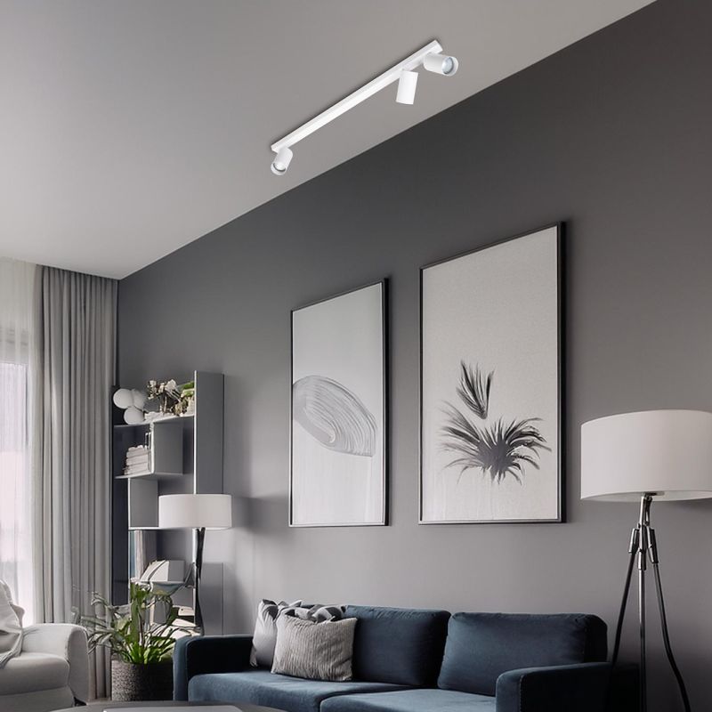 Hero Spot White Fixture 3xGU10 Hero Spot White Fixture 3xGU10