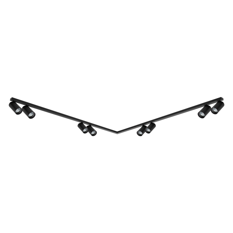 Hero Spot Black Mount 8xGU10 Hero Spot Black Mount 8xGU10