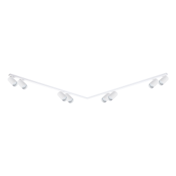Hero Spot White Fixture 8xGU10 Hero Spot White Fixture 8xGU10