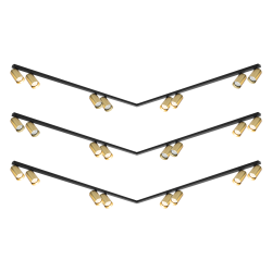 Hero Spot Gold Fixture 8xGU10 Hero Spot Gold Fixture 8xGU10