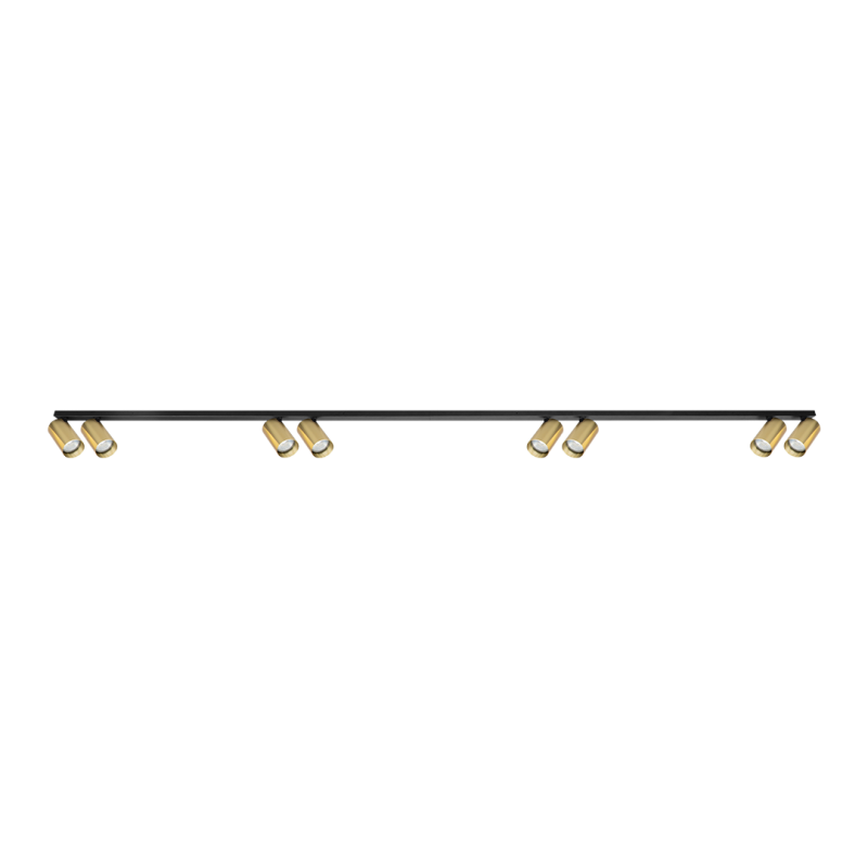 Hero Spot Gold Fixture 8xGU10 Hero Spot Gold Fixture 8xGU10