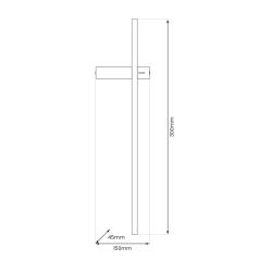 VISION Wall Light 4W LED 3000K VISION Wall Light 4W LED 3000K