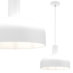 Lampa wisząca Visby Biały 1xE27 Lampa wisząca Visby Biały 1xE27