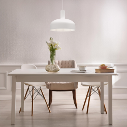 Lampa wisząca Visby Biały 1xE27 Lampa wisząca Visby Biały 1xE27