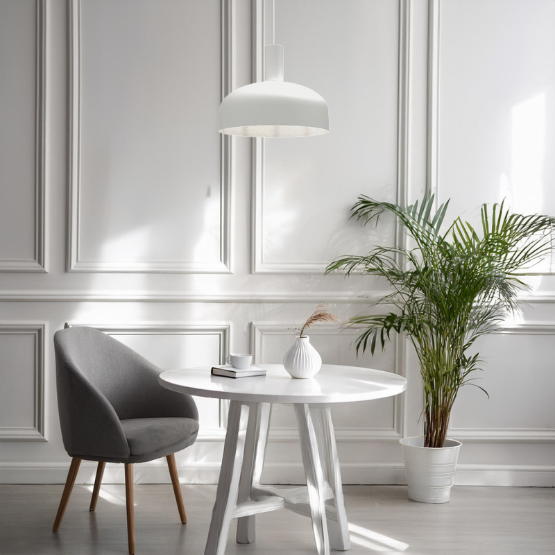 Lampa wisząca Visby Biały 1xE27 Lampa wisząca Visby Biały 1xE27
