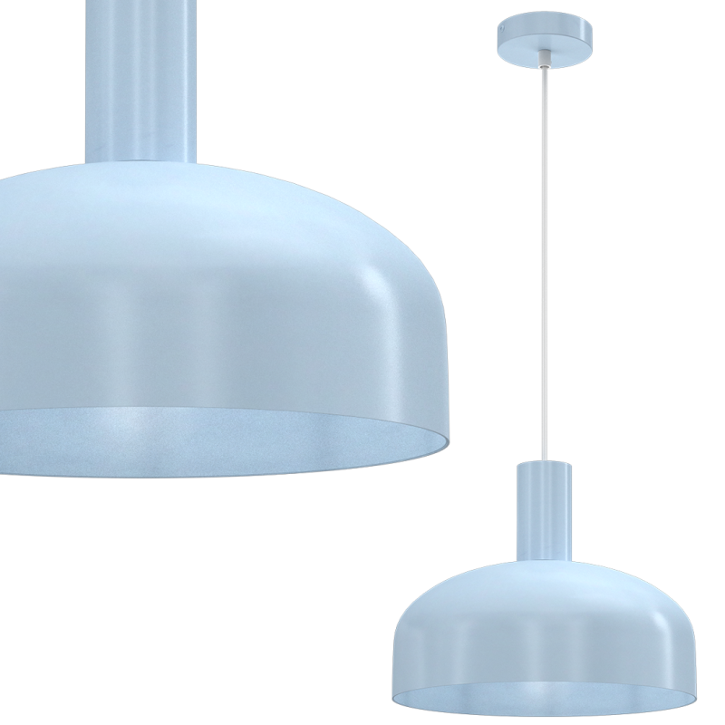 Lampa wisząca VISBY BŁĘKITNY 1xE27 Lampa wisząca VISBY BŁĘKITNY 1xE27