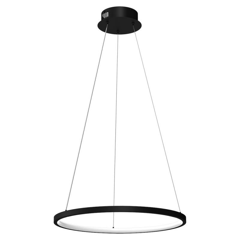 HOOP BLACK 27W LED pendant lamp HOOP BLACK 27W LED pendant lamp