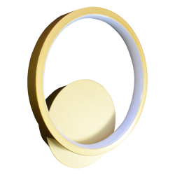 Aplique de pared HOOP GOLD 7W LED
