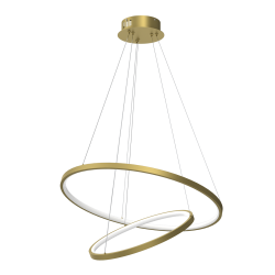 Lámpara colgante HOOP GOLD 51W LED