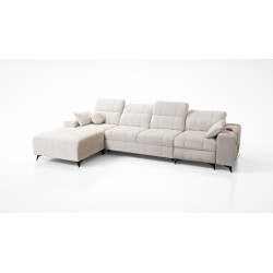 Ballagio XII Mix Corner Sofa with Sleeping and Relax Function - Woven Fabric, Spring 1112
