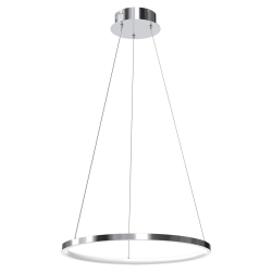 Hängelampe HOOP CHROME 27W LED