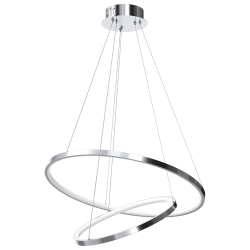 Hängelampe HOOP CHROME 51W LED