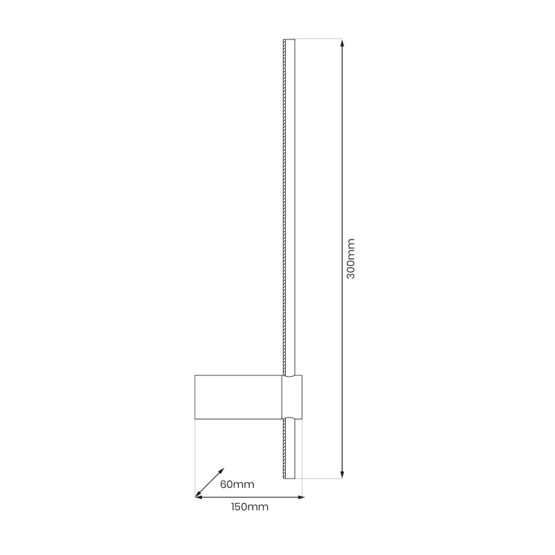 SWING Wall Lamp 4W LED 3000-6000K SWING Wall Lamp 4W LED 3000-6000K
