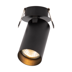 Hero Spot Recessed Black Frame 1xGU10 Hero Spot Recessed Black Frame 1xGU10